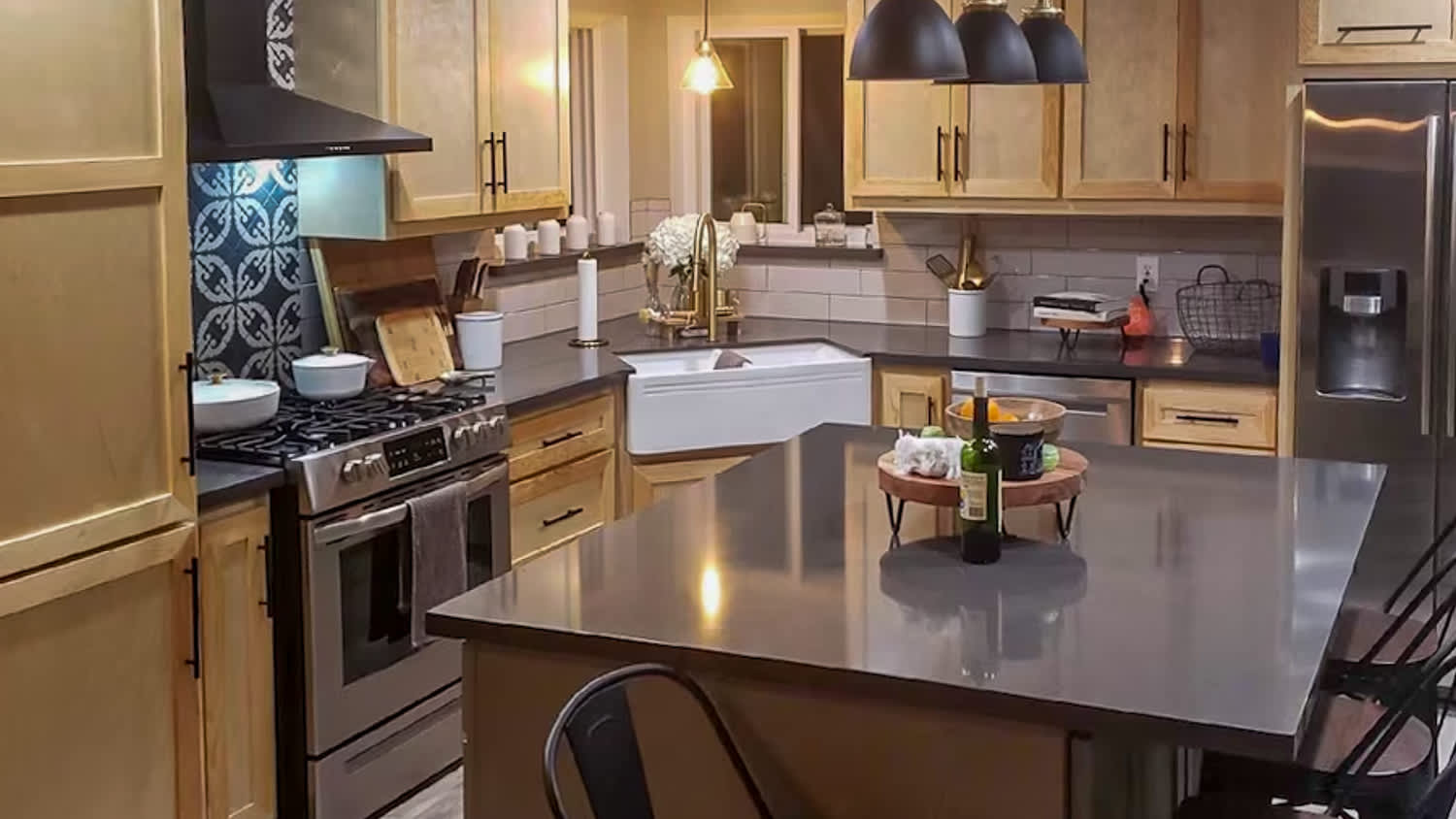 Fully renovated kitchen