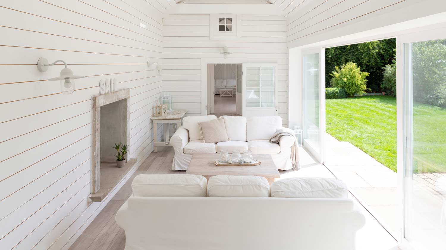 shiplap sunroom home