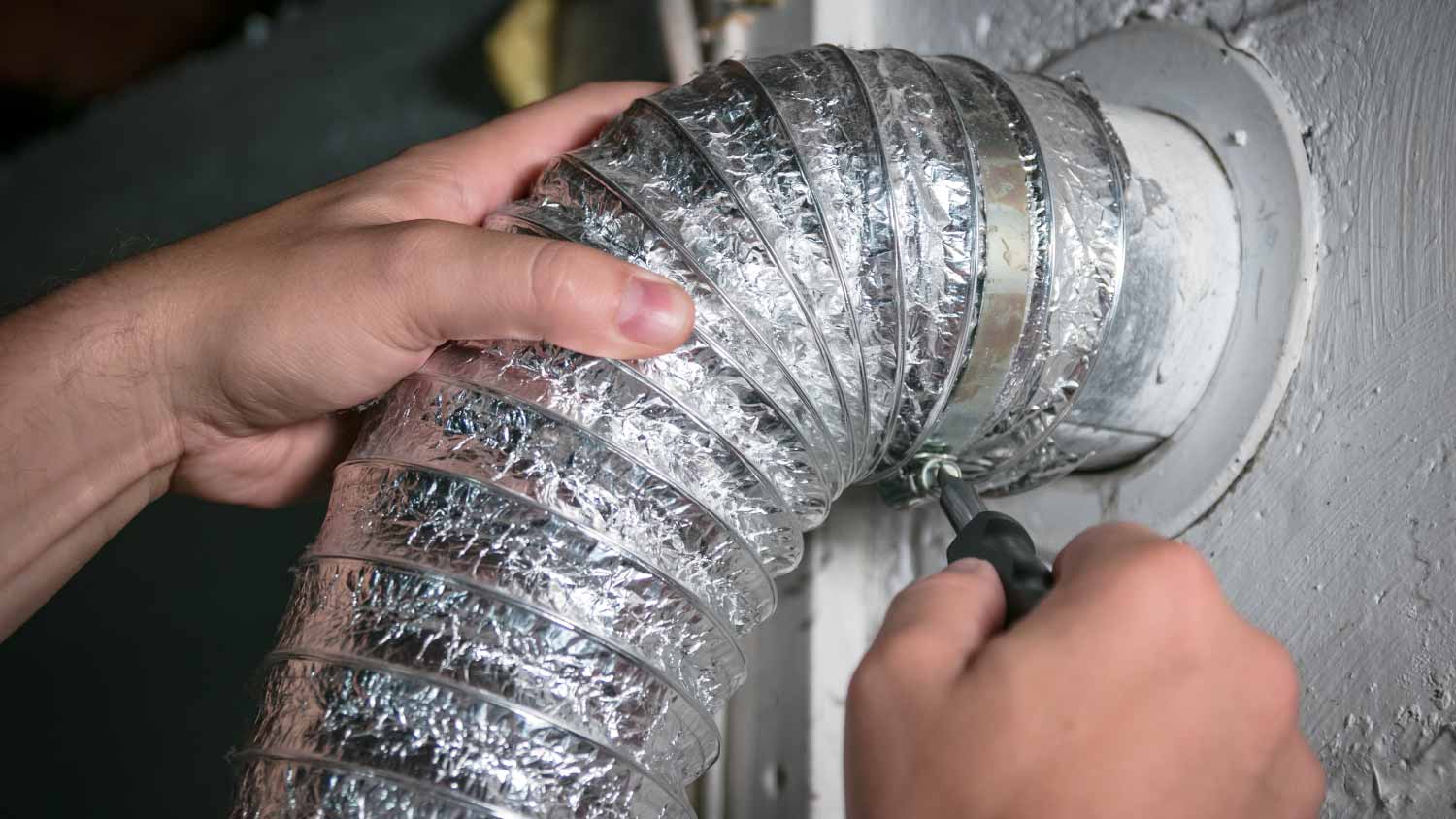 Flexible dryer vent hose