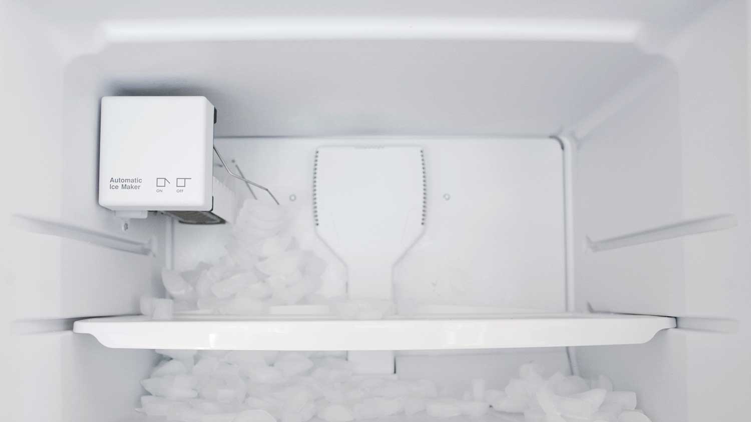 Home fridge with automatic ice maker malfunction