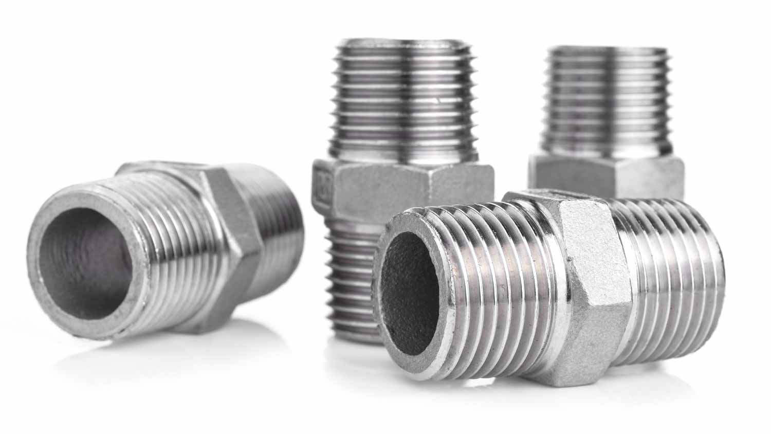Metal nipple fittings