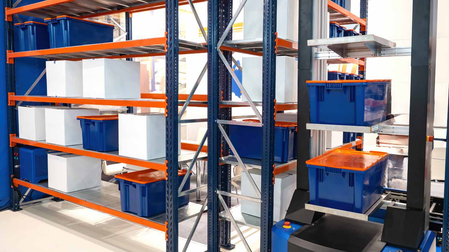 Automated warehouse equipment