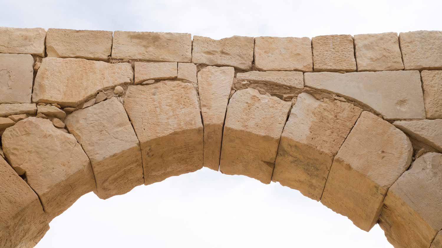 ancient keystone arch
