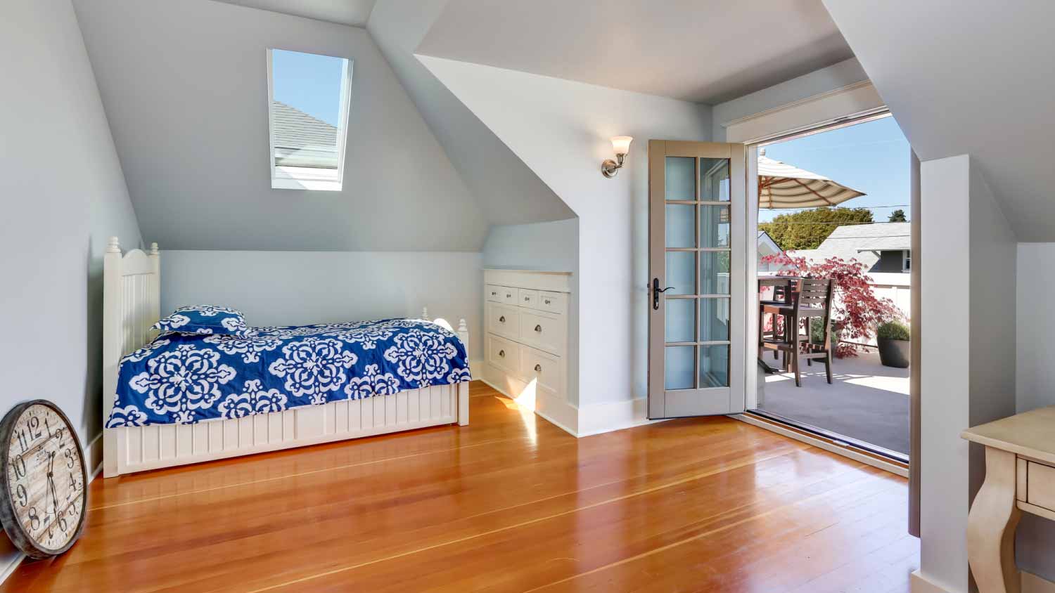 Kids bedroom with terrace
