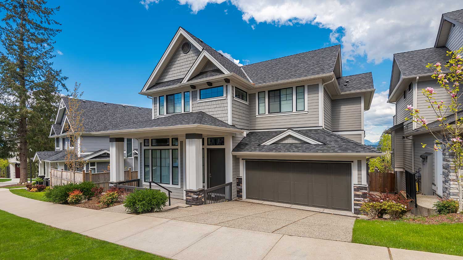 Pretty house exterior