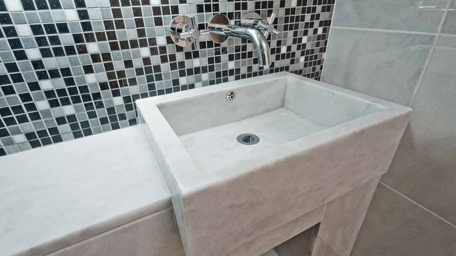 Marble hand wash basin