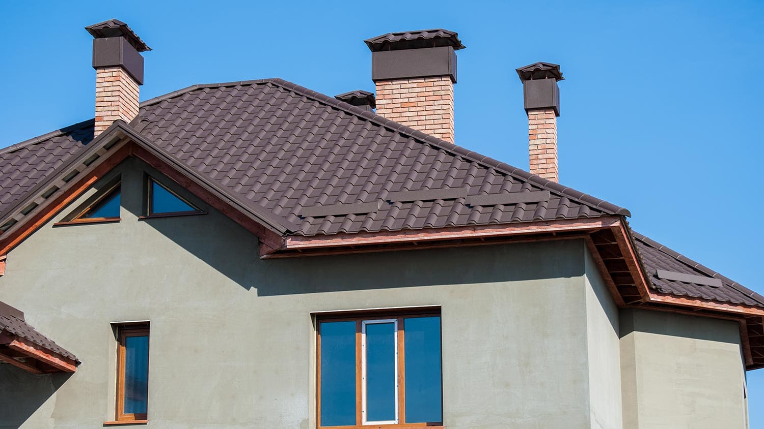 Stucco house exterior