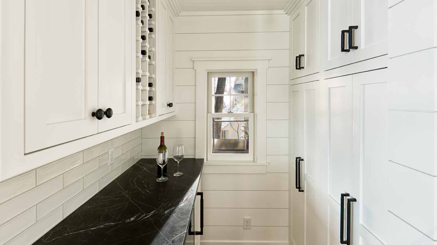 Contemporary pantry room