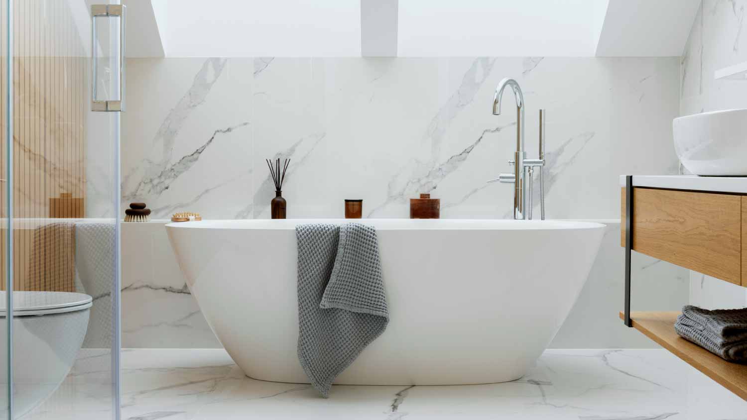 Stylish bathroom interior