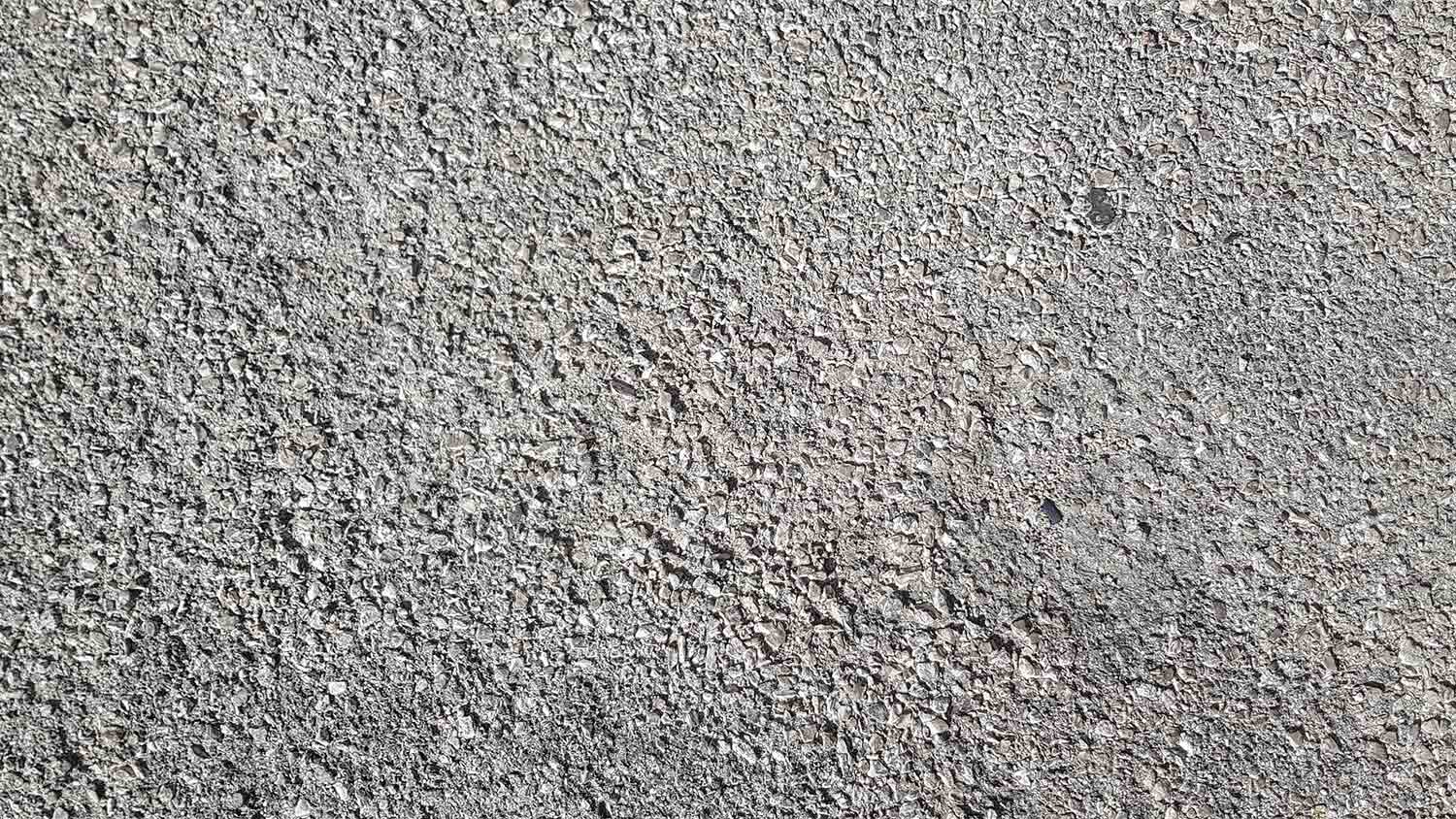 Polymer concrete sample