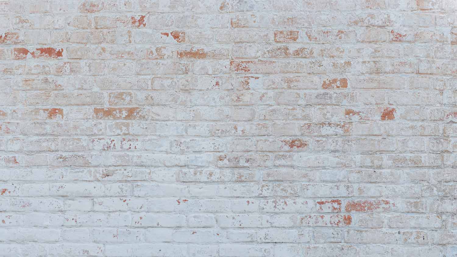 close up of white texture brick wall