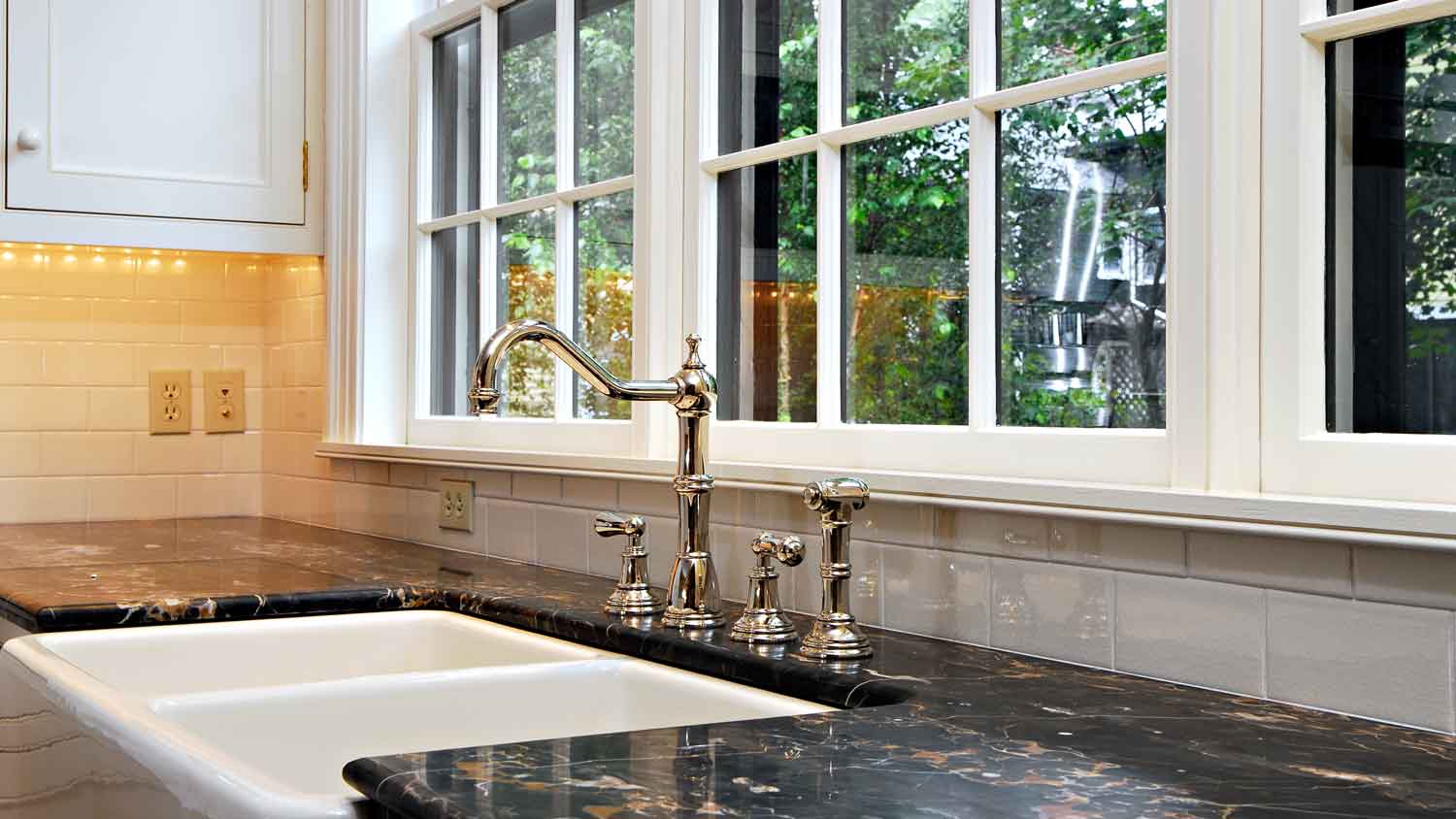 A double basin sink