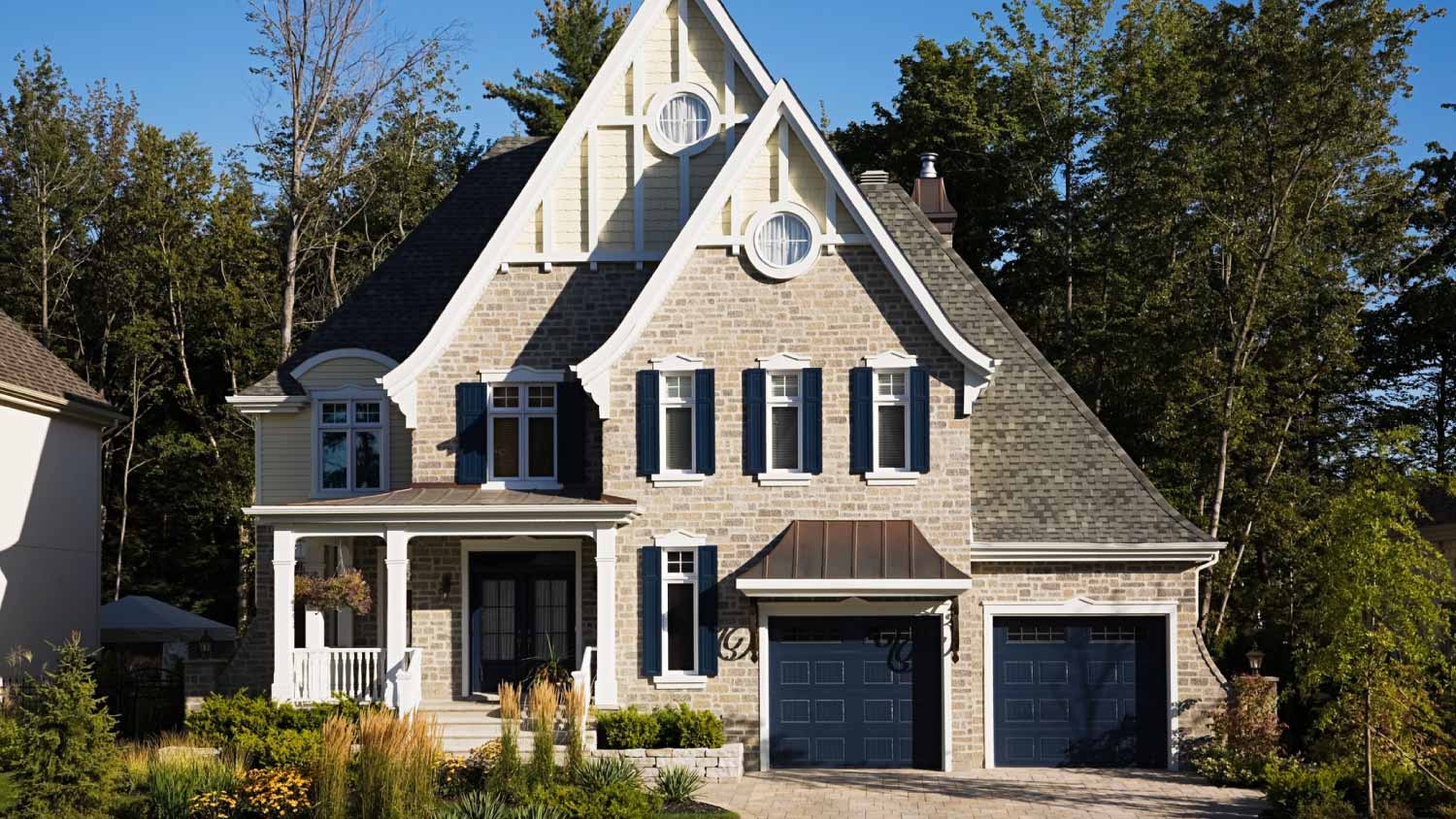 Exterior of a large house