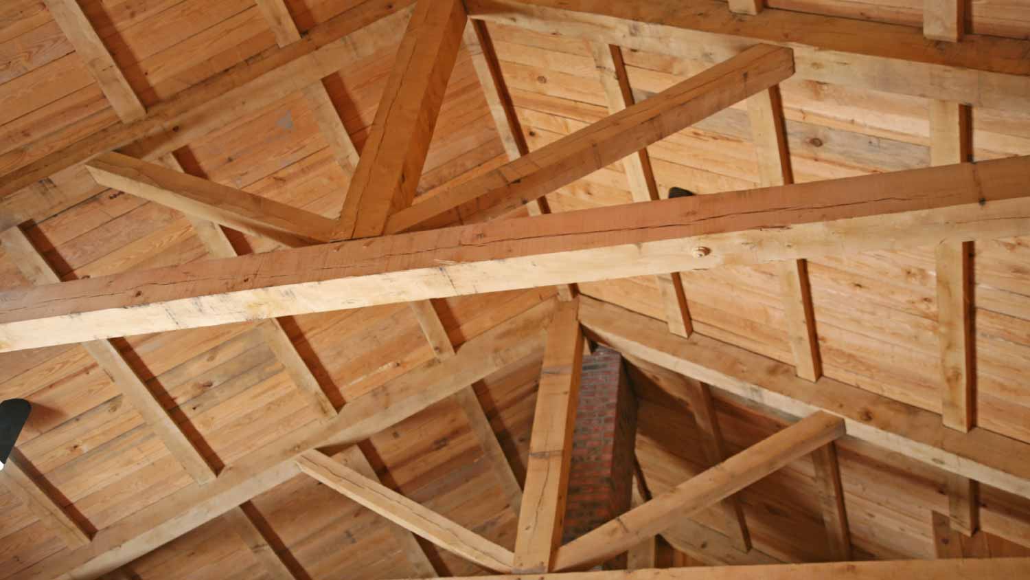 House wooden structure