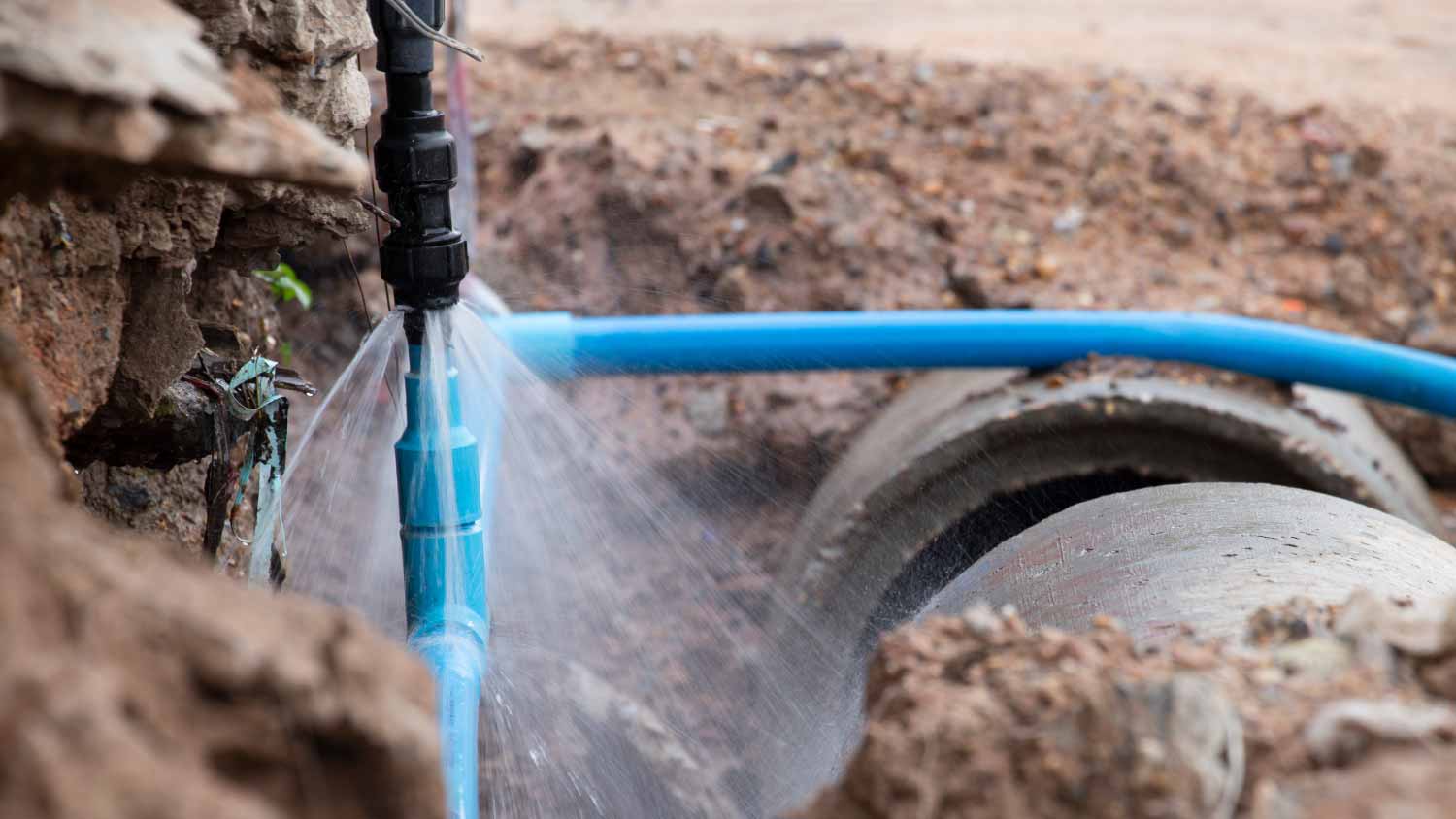 Main water line