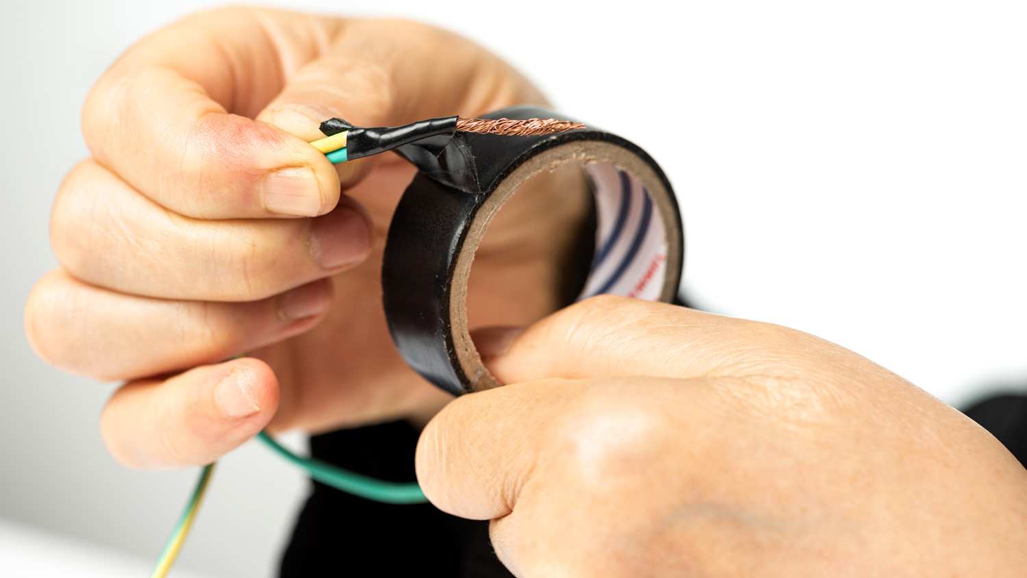 Electrician Connecting Wires
