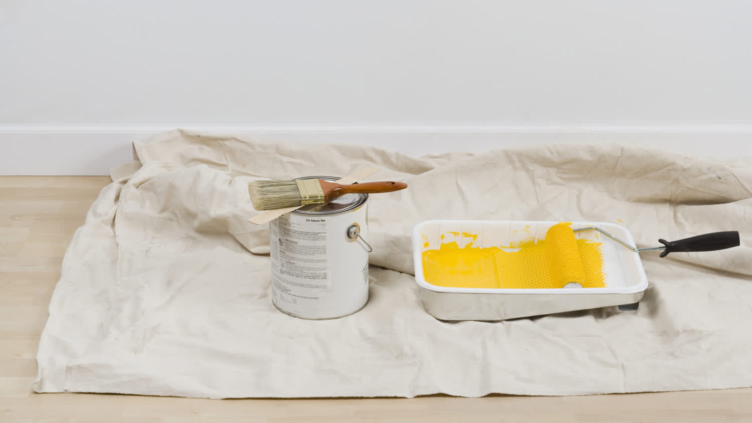 Supplies for wall painting