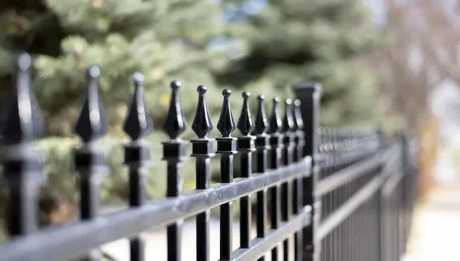 Wrought iron closeup