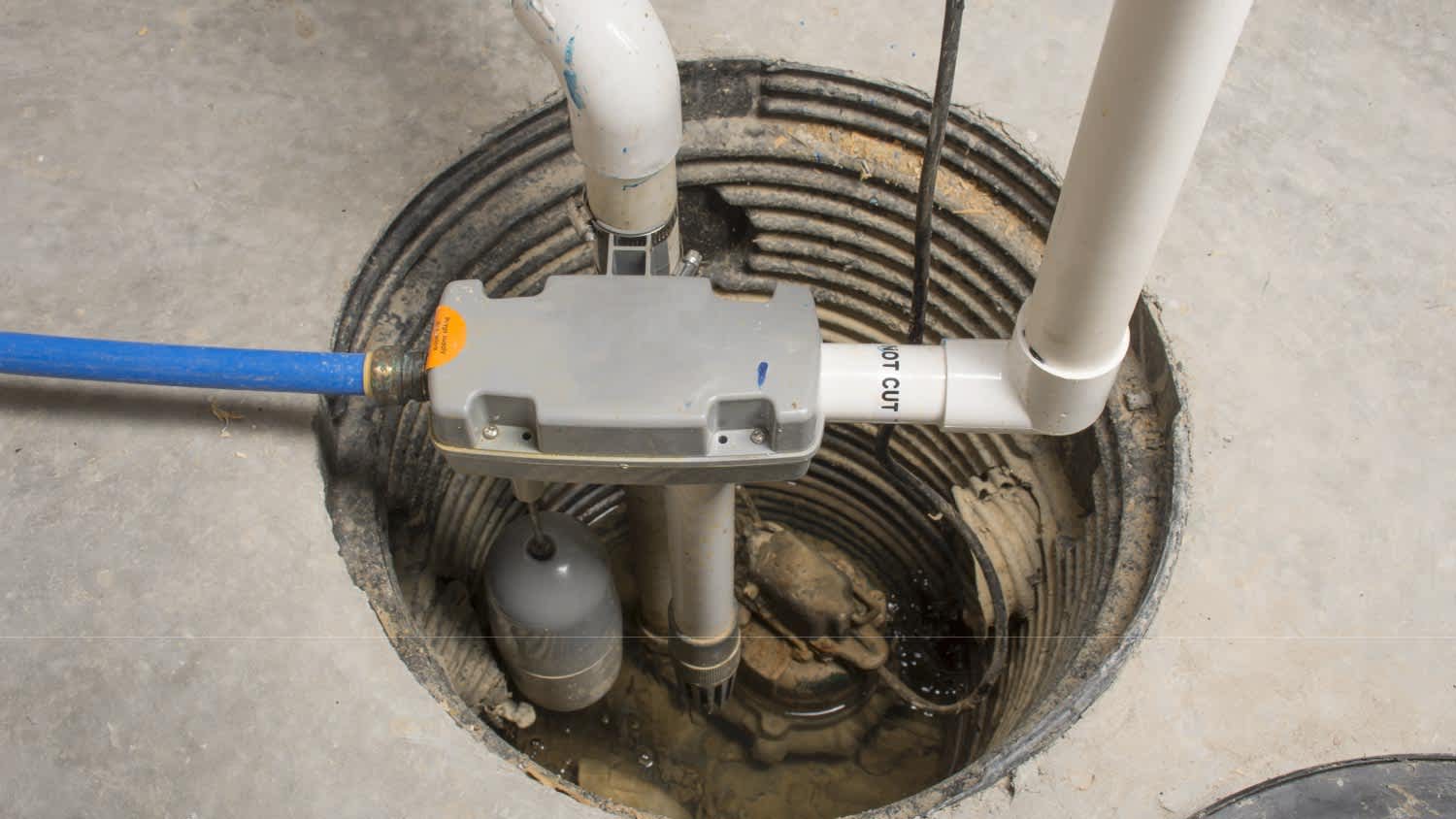 A backup sump pump