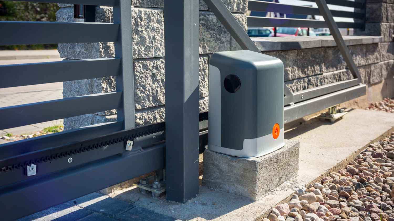 The mechanism of an automated gate