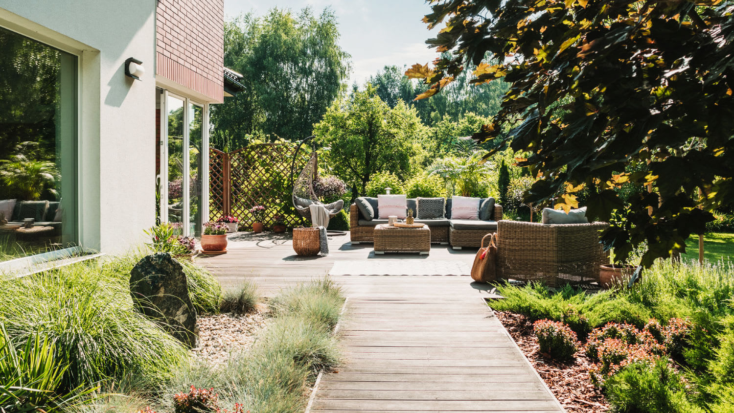 rock garden terrace