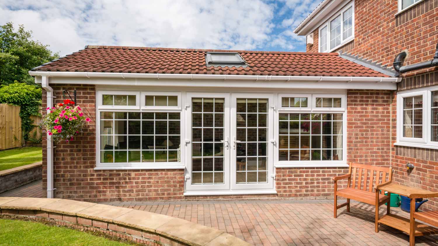 A modern Sunroom external