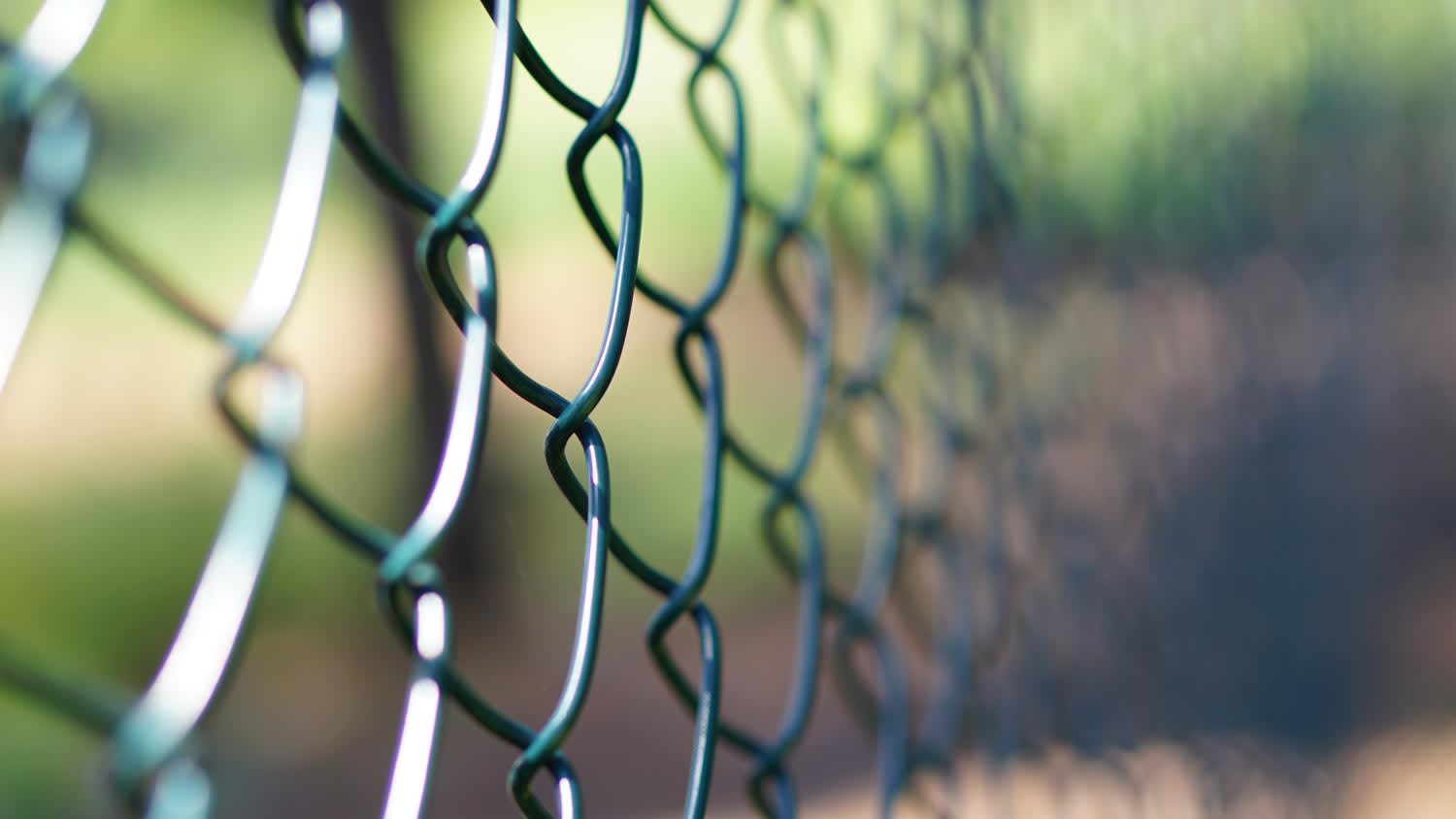 Close-up of a chain link fence