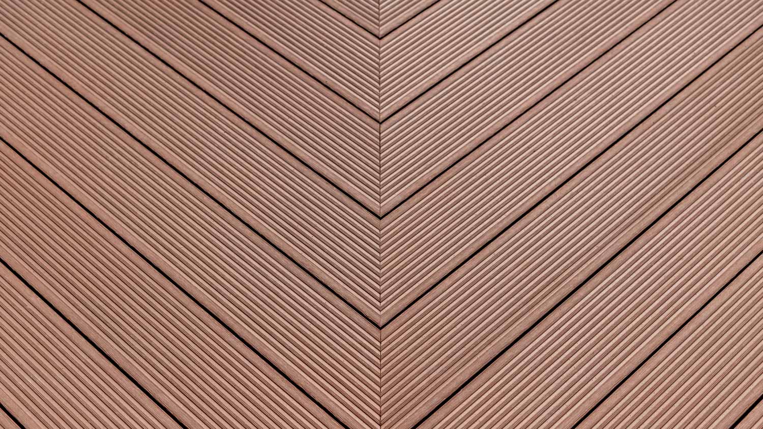 Brown wpc material composite deck