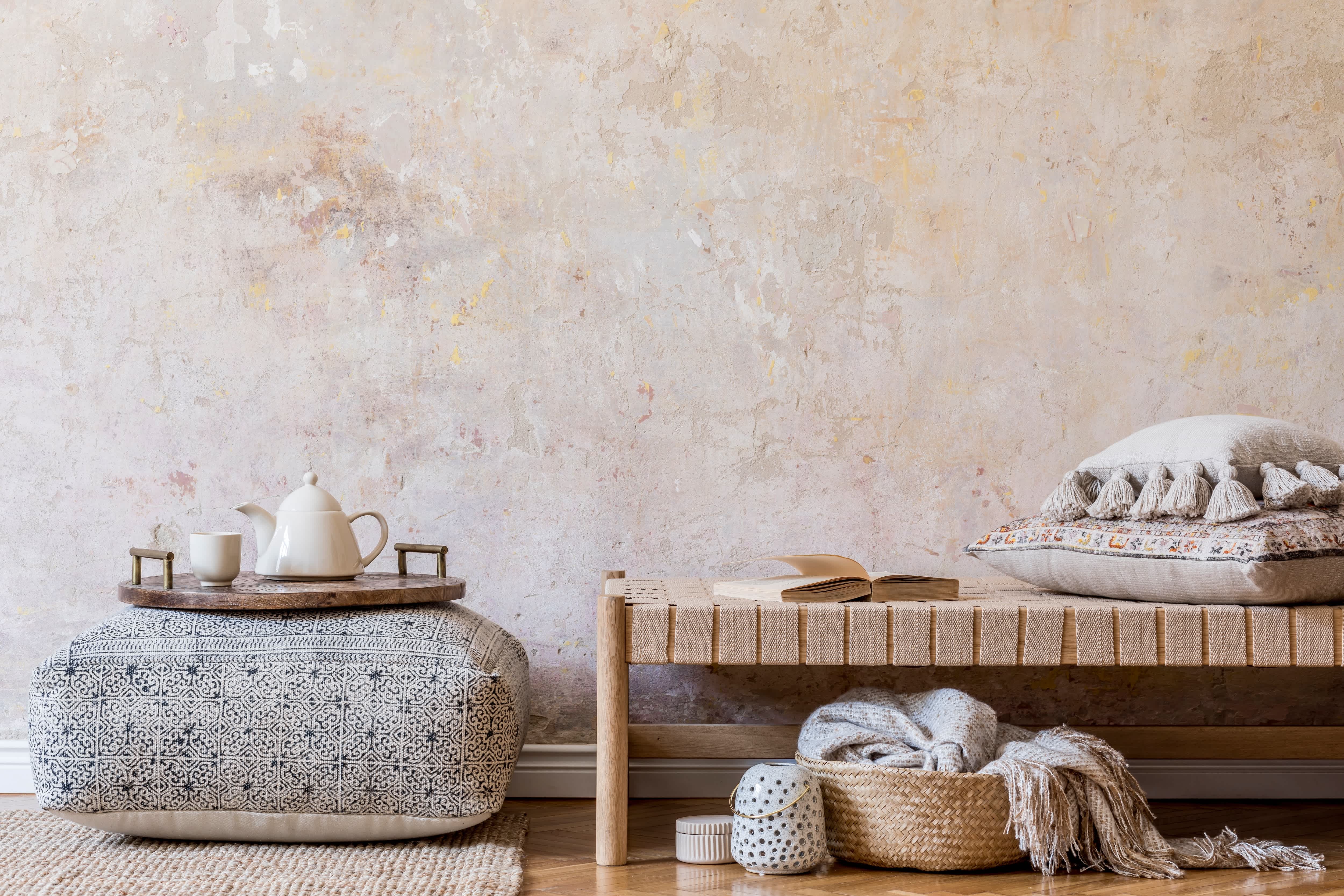 Bohemian-inspired living room