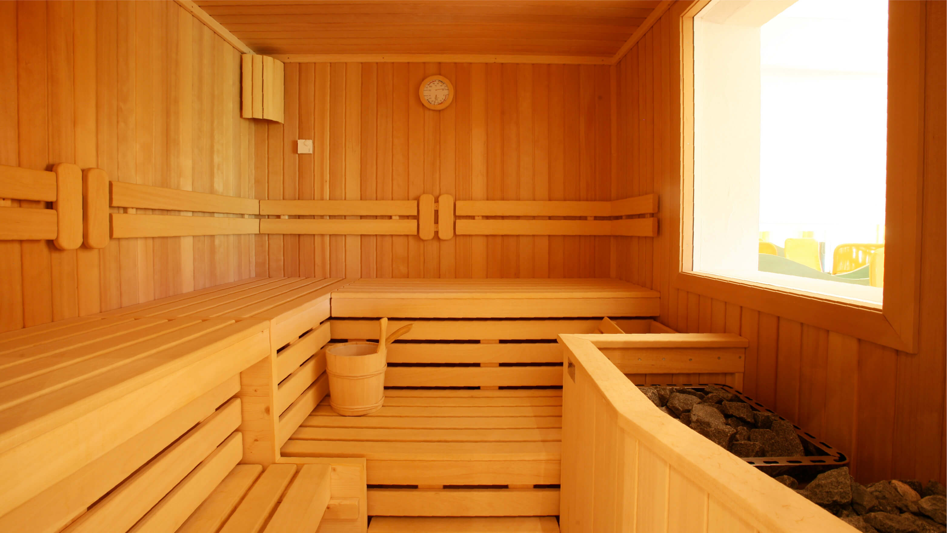 sauna room