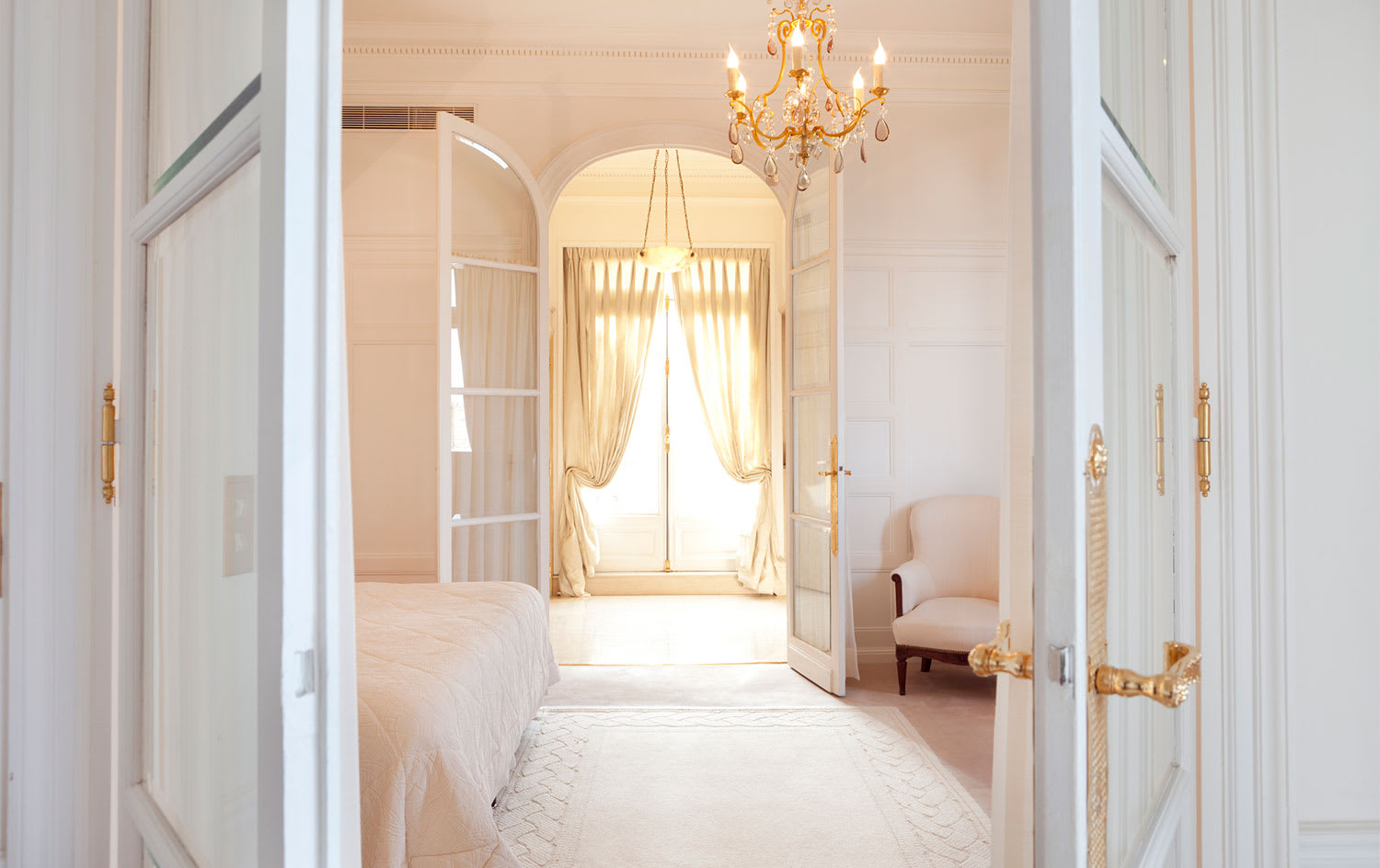Luxurious Parisian style bedroom suite