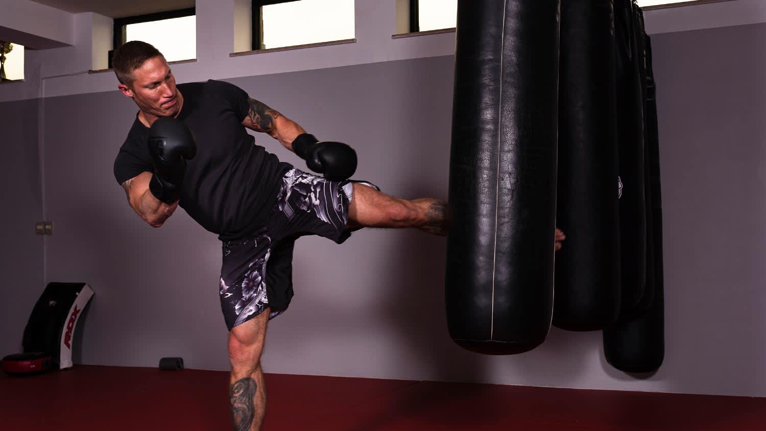 MMA Boxer training
