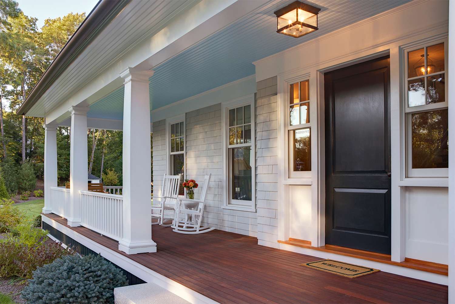 Front veranda of home