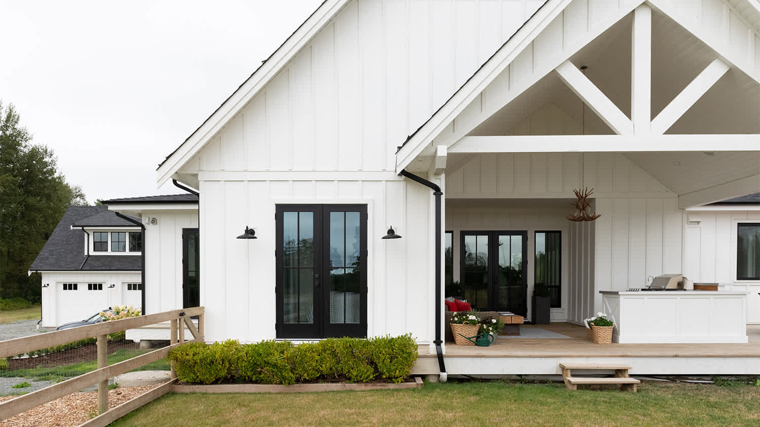 upscale suburban home