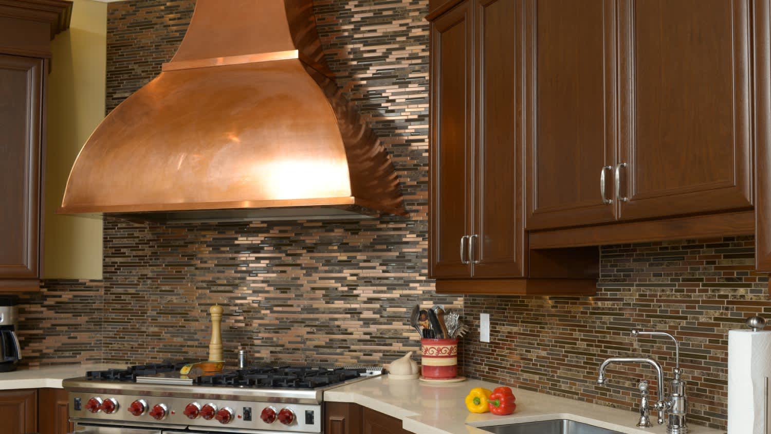 Interior of brand new kitchen