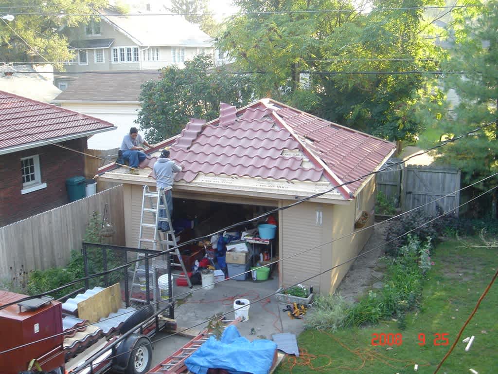Indy homeowner gets new metal roofing