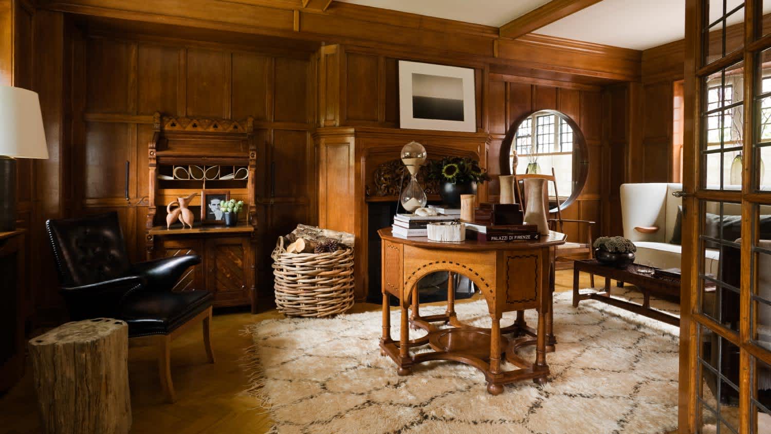 A gothic revival secretaire