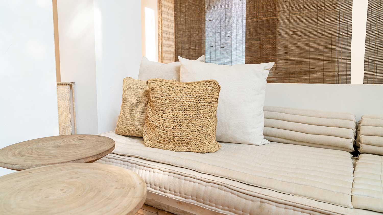 Home interior decorated with neutral colors