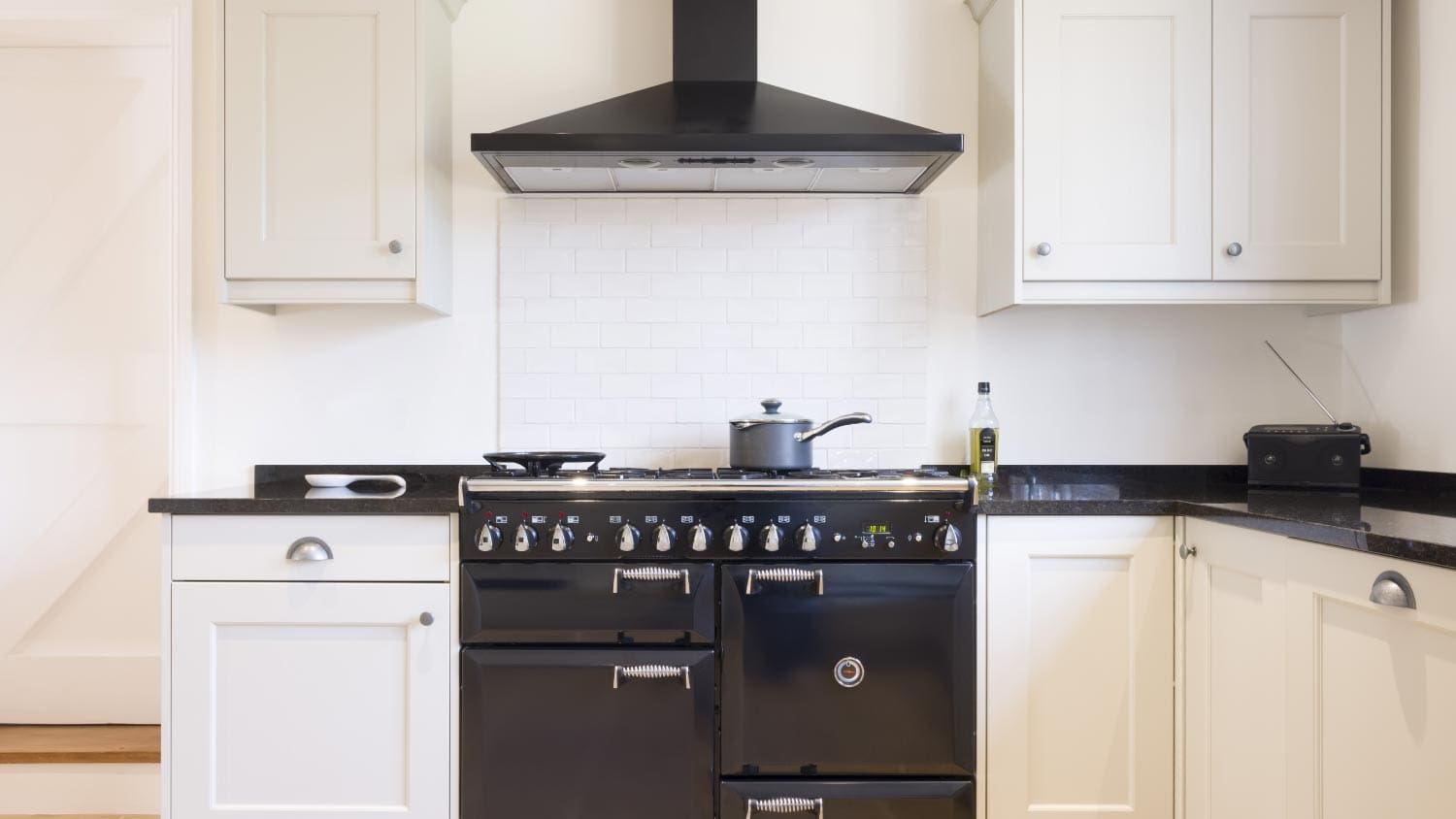 Modern modular kitchen interior