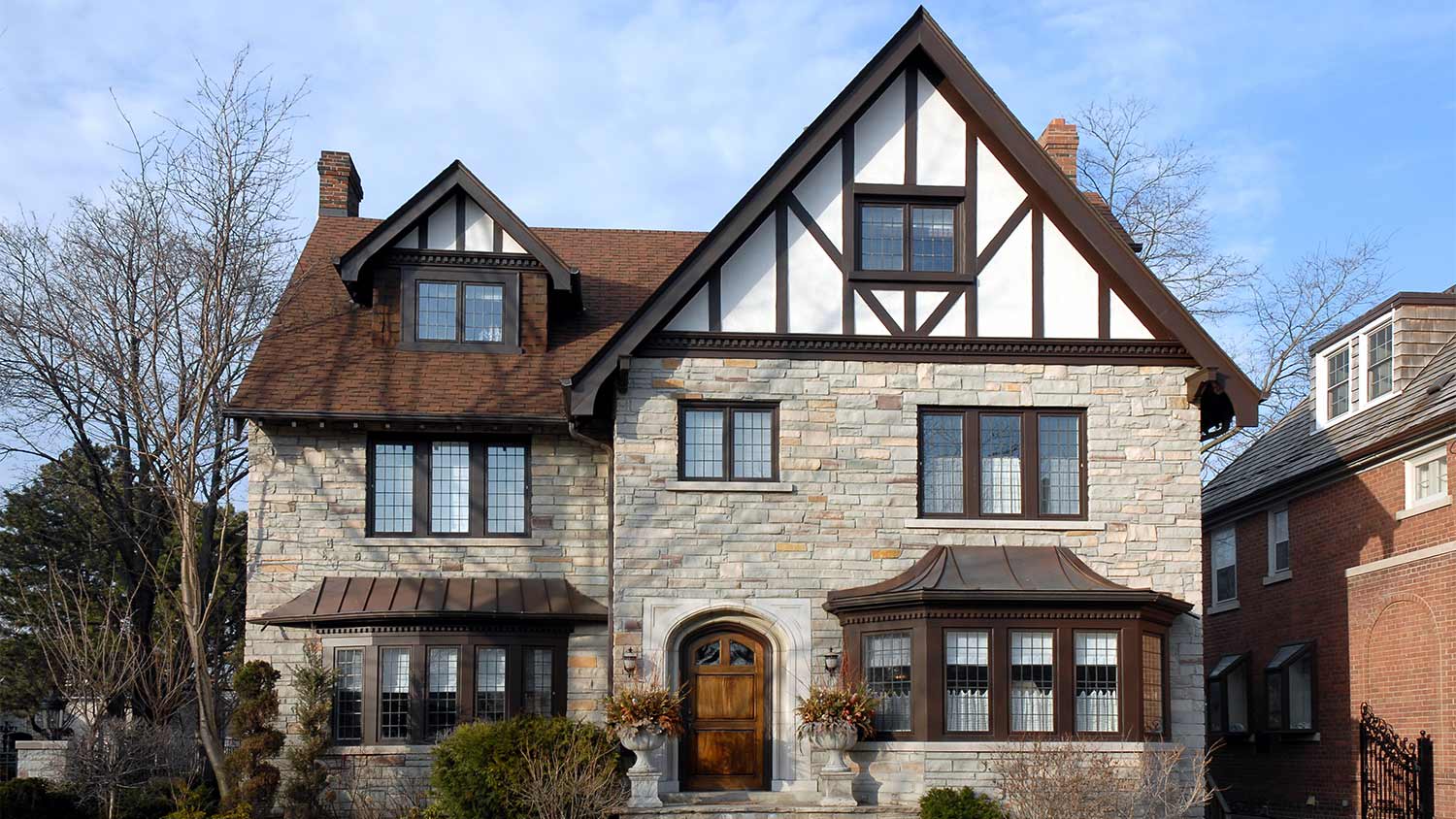 Tudor style house
