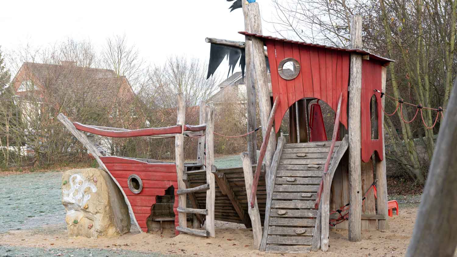 outdoor pirate playground