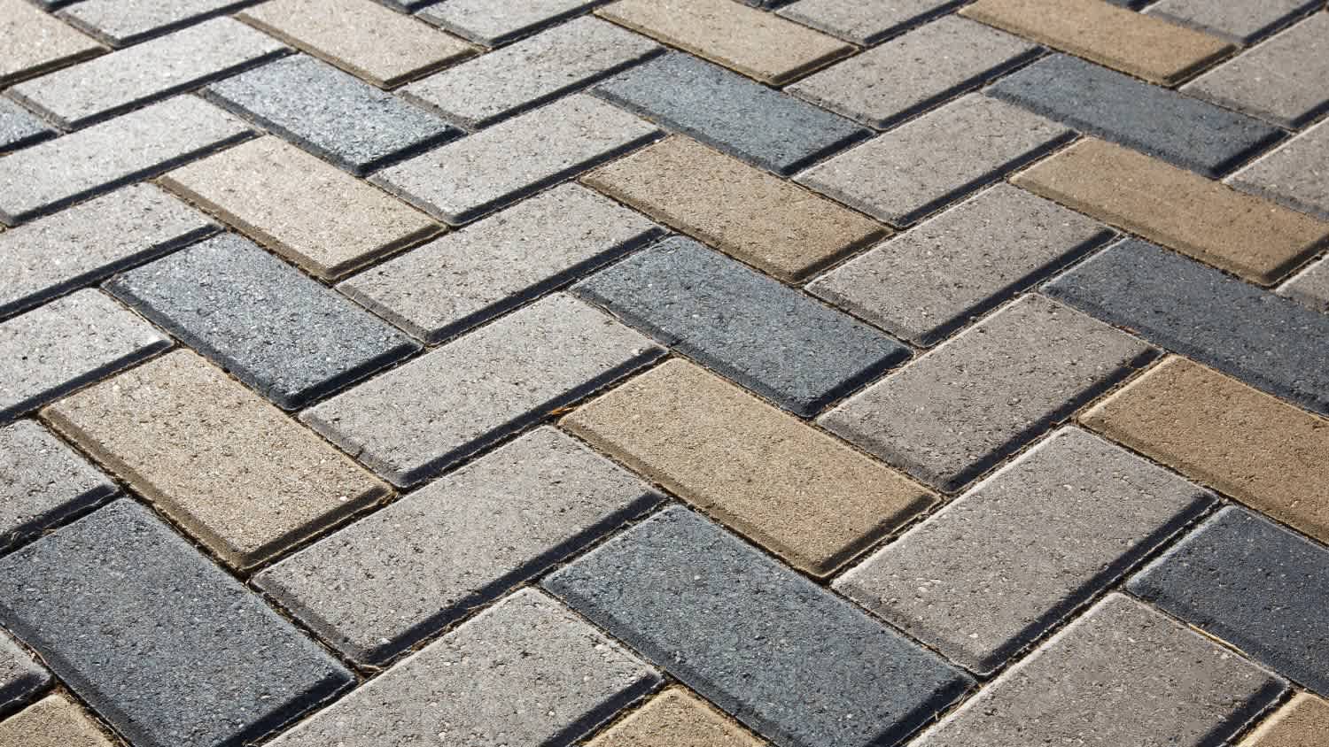 New paving stones
