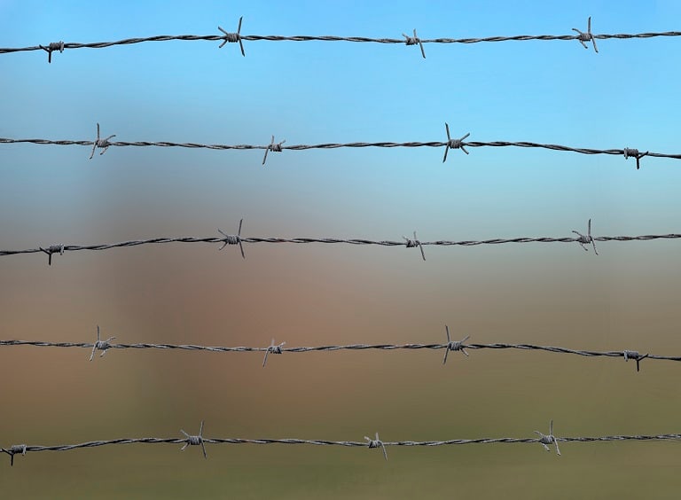 Barbed Wire Fence