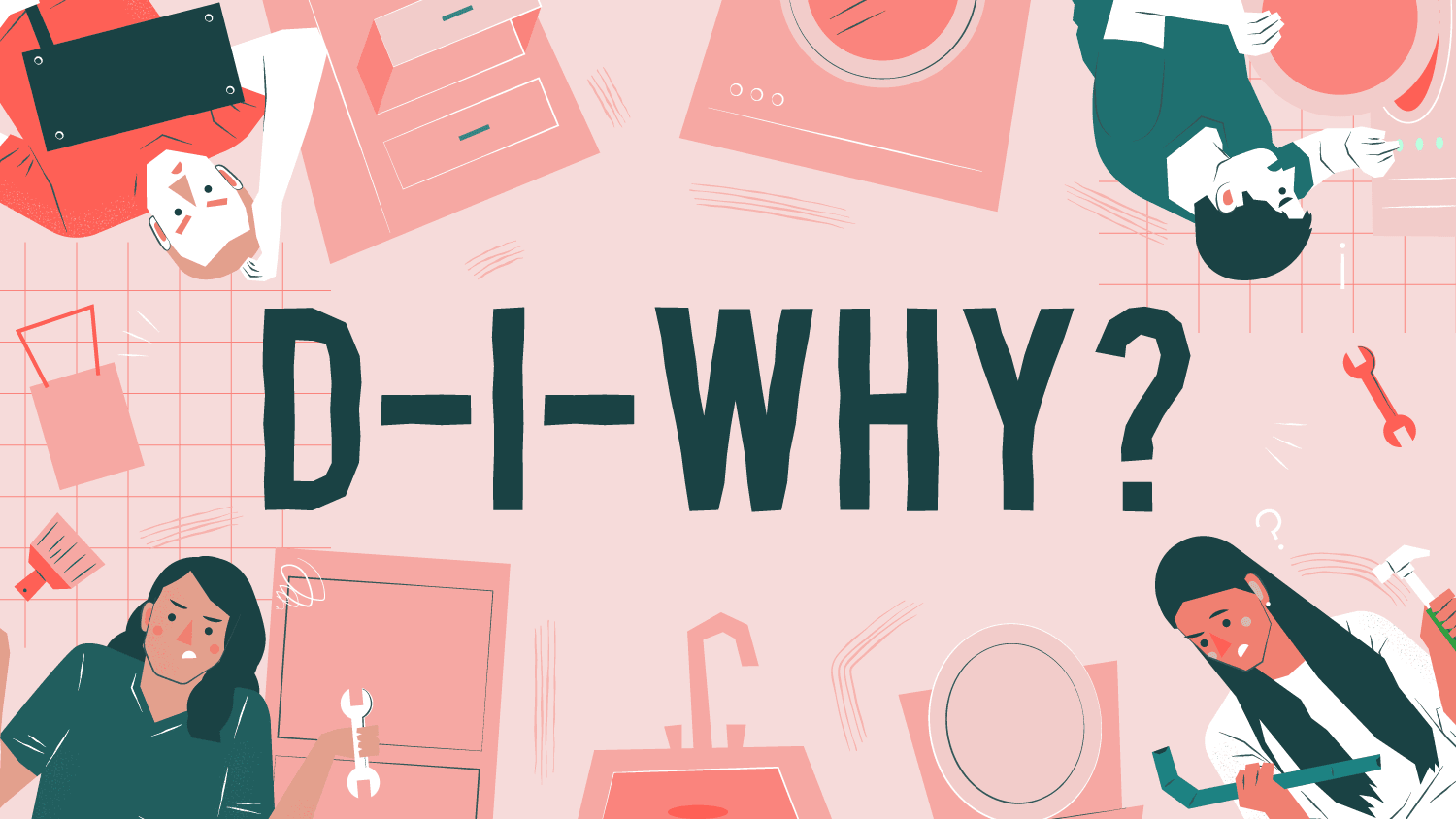 D-I-Why? Homeowners with tools try to figure out how to do it themselves