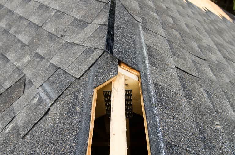 Roof ridge vent
