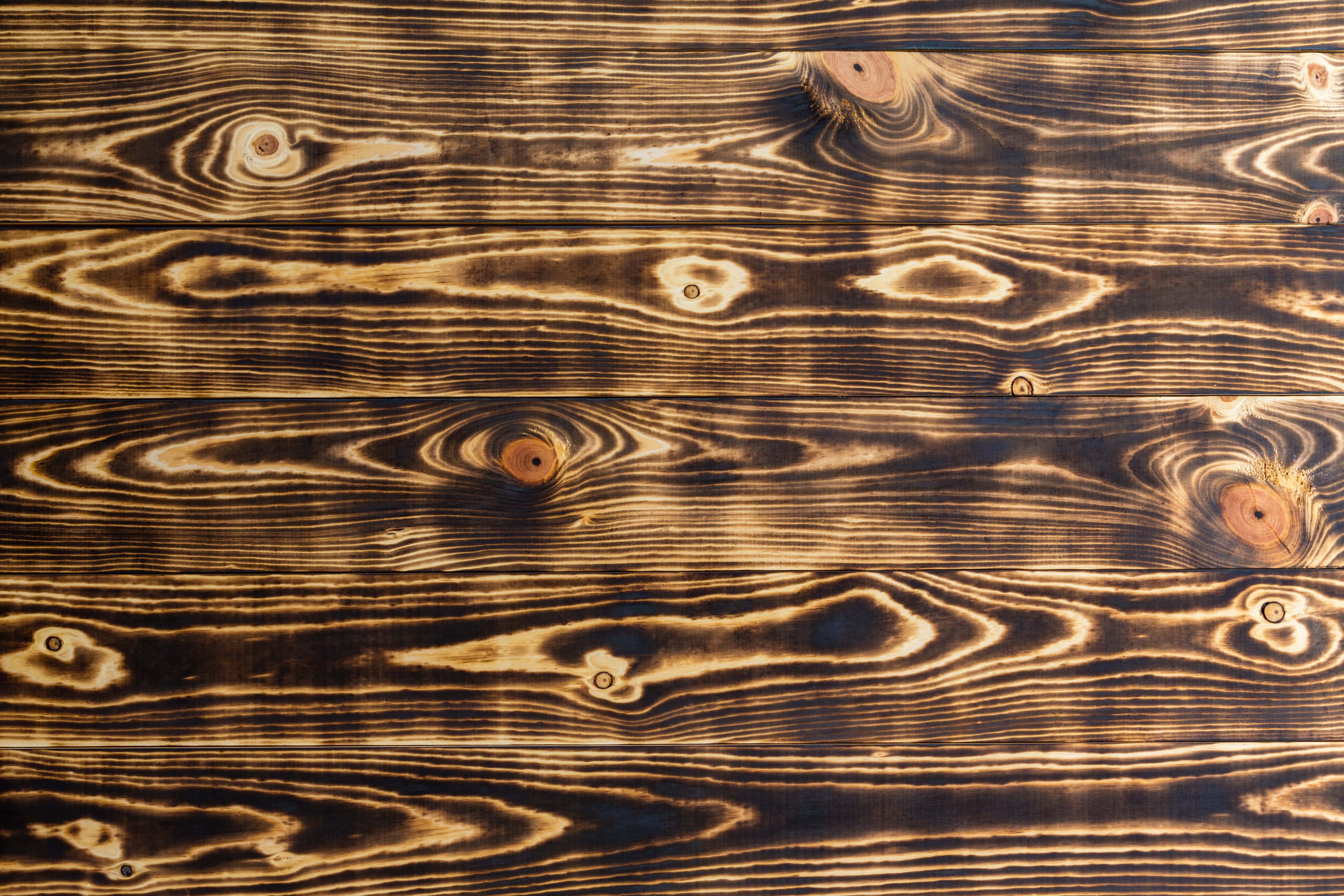 Shou sugi ban wood texture