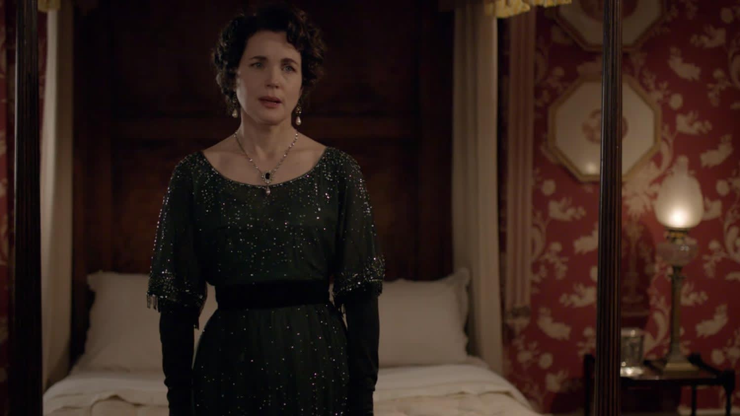 Downton Abbey bedroom