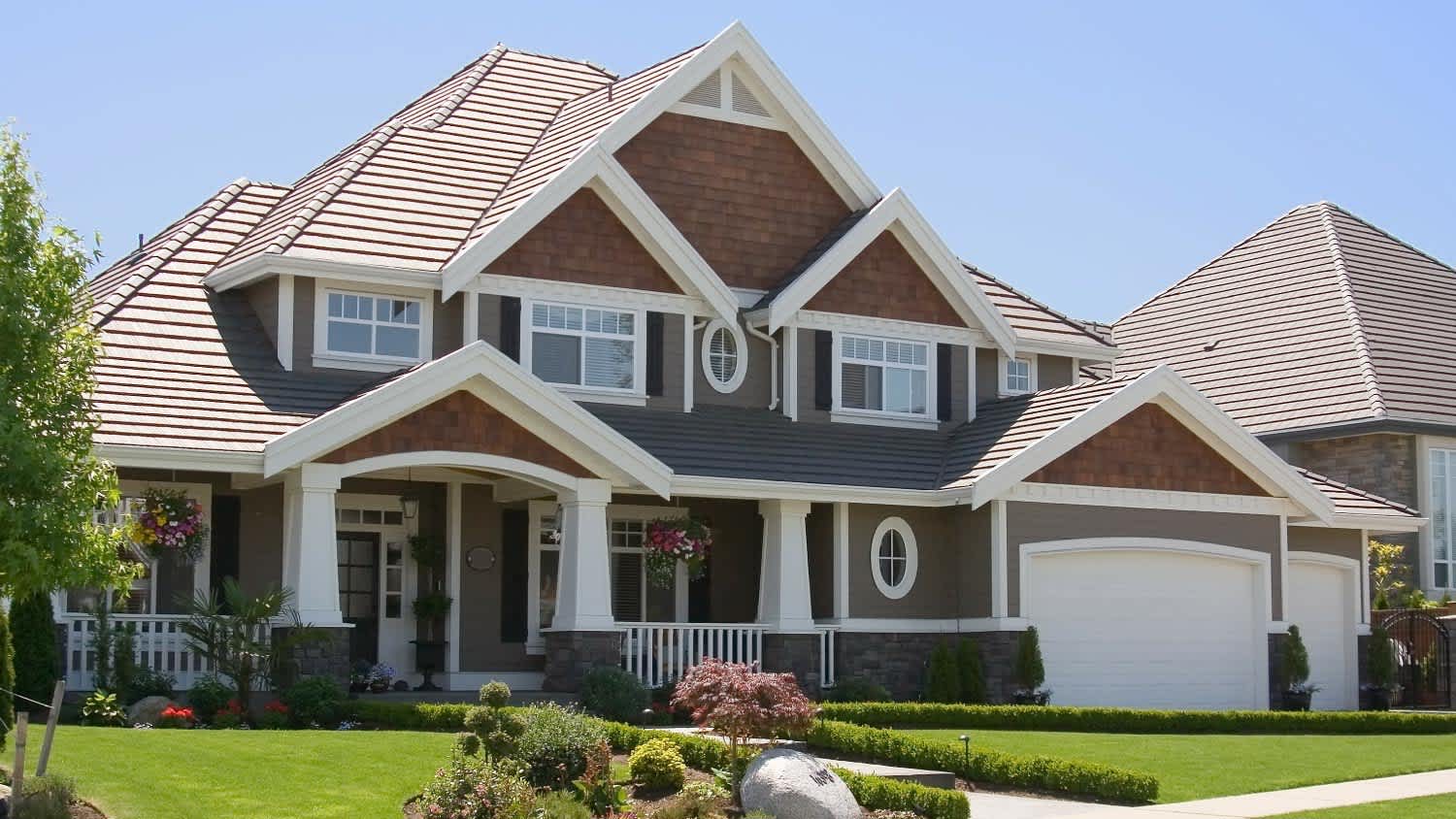 Luxury house exterior