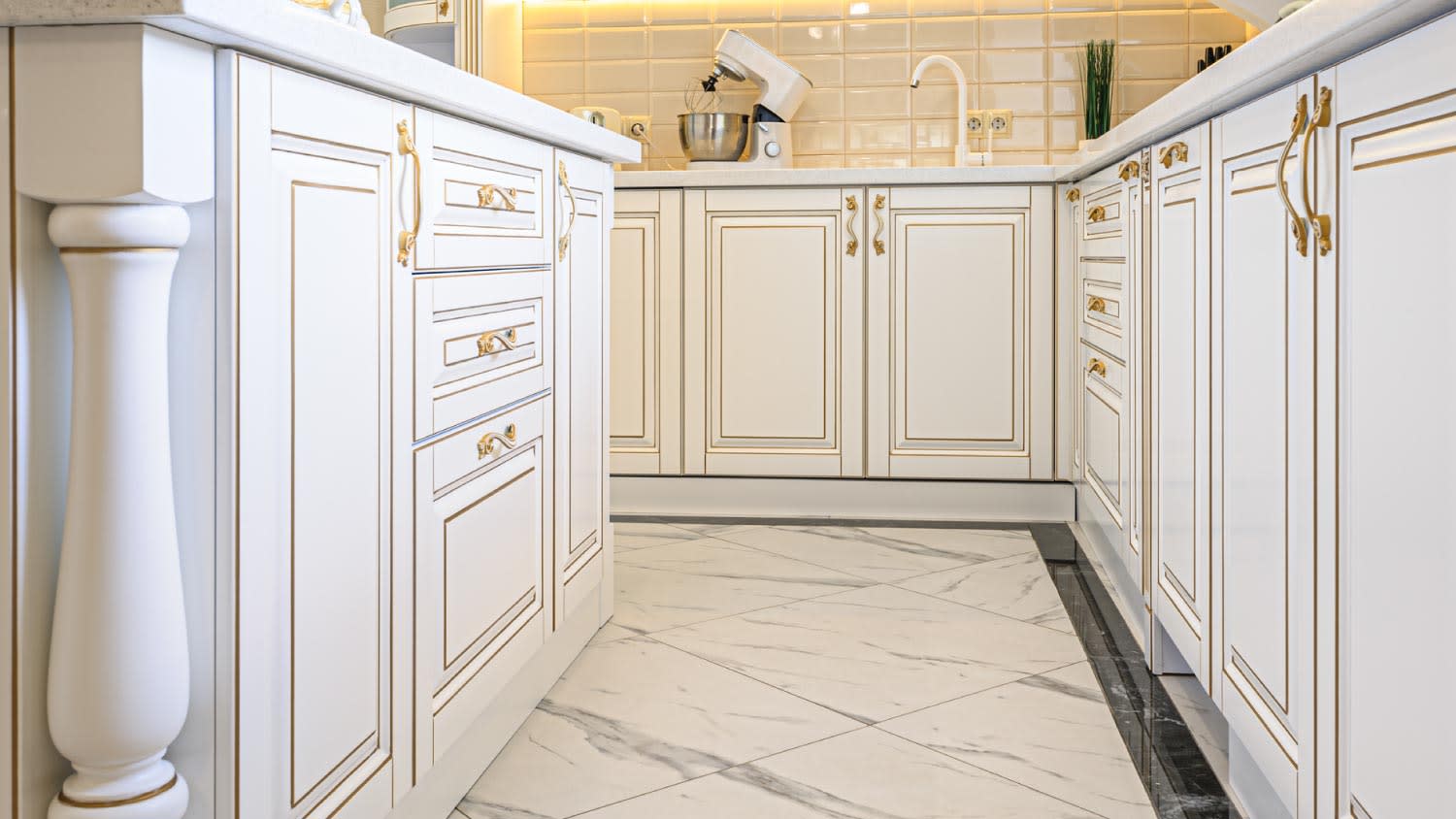 Neoclassic style luxury kitchen