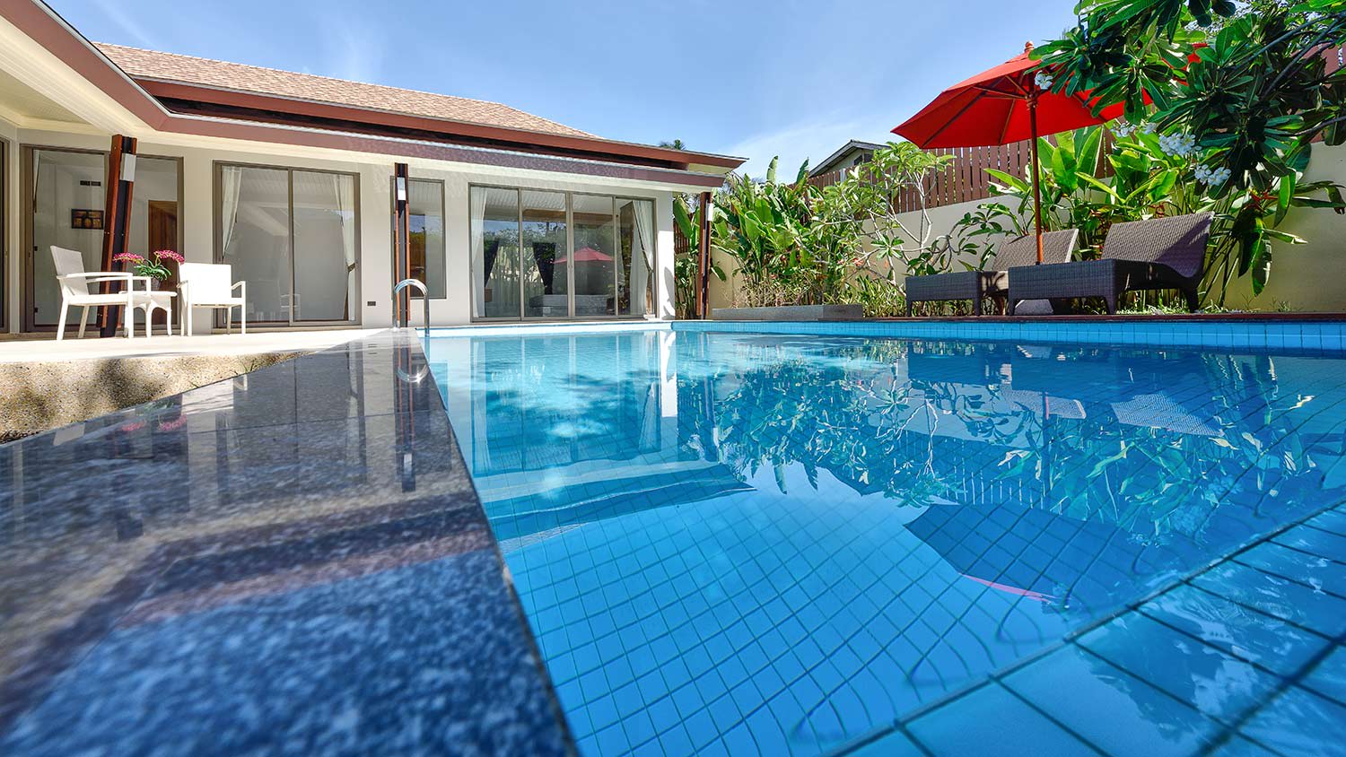 House with pool